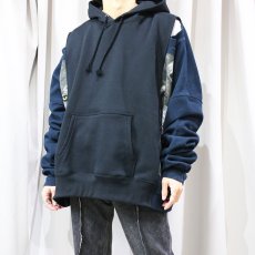 画像11: 【Wiz&Witch】"UNITED" OPEN SHOULDER WIDE HOODIE  / OS (11)