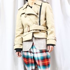 画像9: 【Wiz&Witch】"THE U.K" SHORT TRENCH RIDERS JACKET / OS (9)