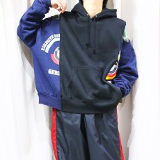 画像9: 【Wiz&Witch】"UNITED" OPEN SHOULDER WIDE HOODIE  / OS (9)