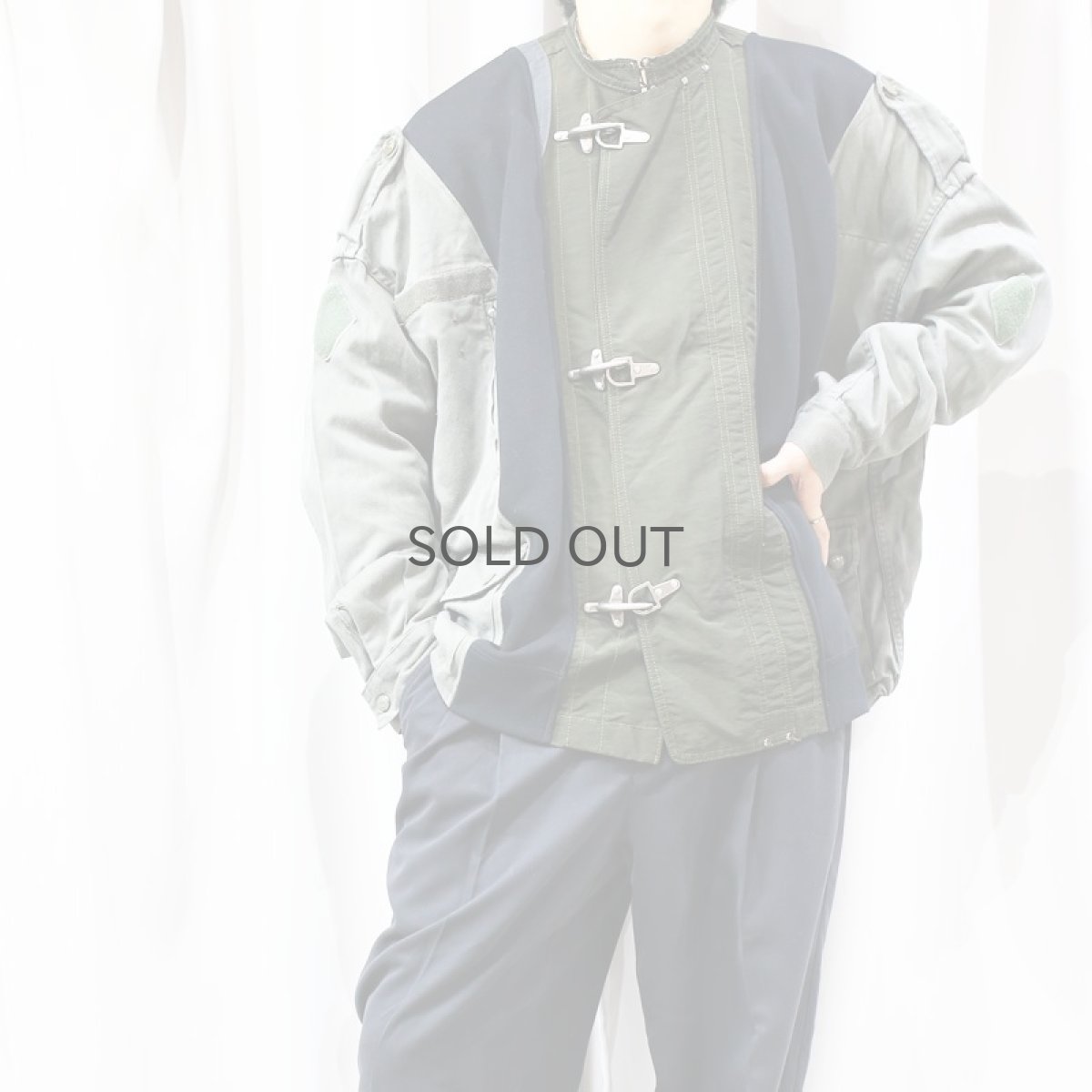 画像9: 【Wiz&Witch】"UNITED" MILITARY MIX JACKET / OS (9)