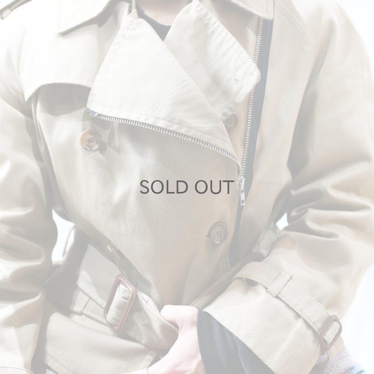 画像10: 【Wiz&Witch】"THE U.K" SHORT TRENCH RIDERS JACKET / OS (10)