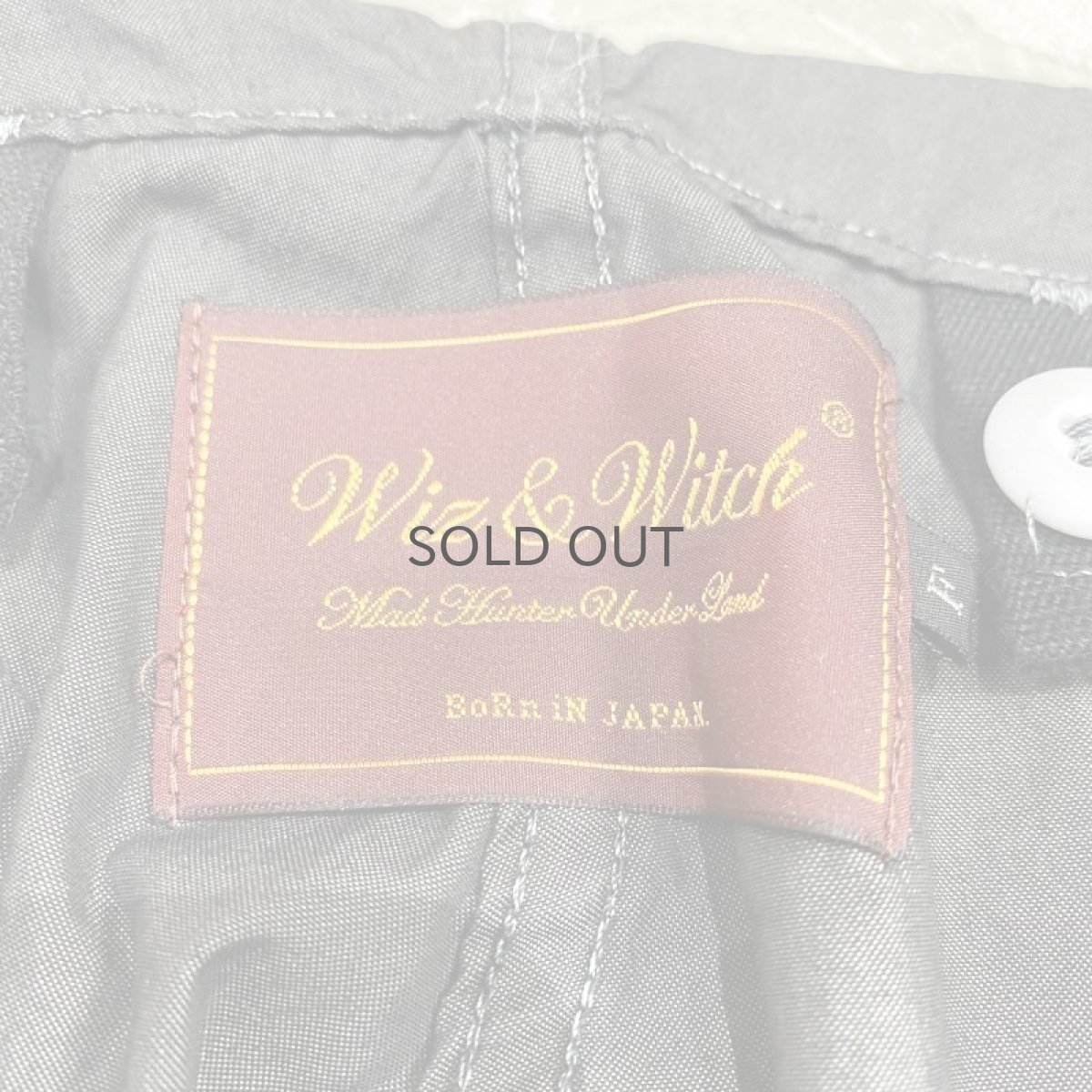 画像8: 【Wiz&Witch】"THE U.K" BACK ZIP BONDAGE PANTS / FREE (8)