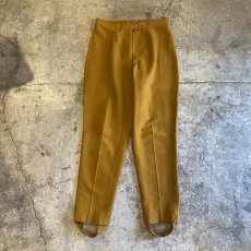 画像1: COLOR DESIGN STIRRUP PANTS / W28 (1)