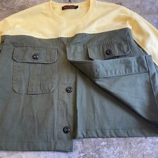 画像5: 【Wiz&Witch】"UNITED" MILITARY SWEAT / OS (5)