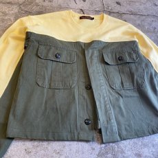 画像3: 【Wiz&Witch】"UNITED" MILITARY SWEAT / OS (3)