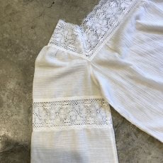 画像7: OLD LACE LONG ONE-PIECE / Ladies L / MADE IN USA (7)