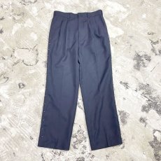 画像1: 【Wiz&Witch】"THE U.K" SIDE STUDS SLACKS PANTS / W30 (1)