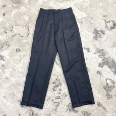 画像1: 【Wiz&Witch】"THE U.K" SIDE STUDS SLACKS PANTS / W30 (1)