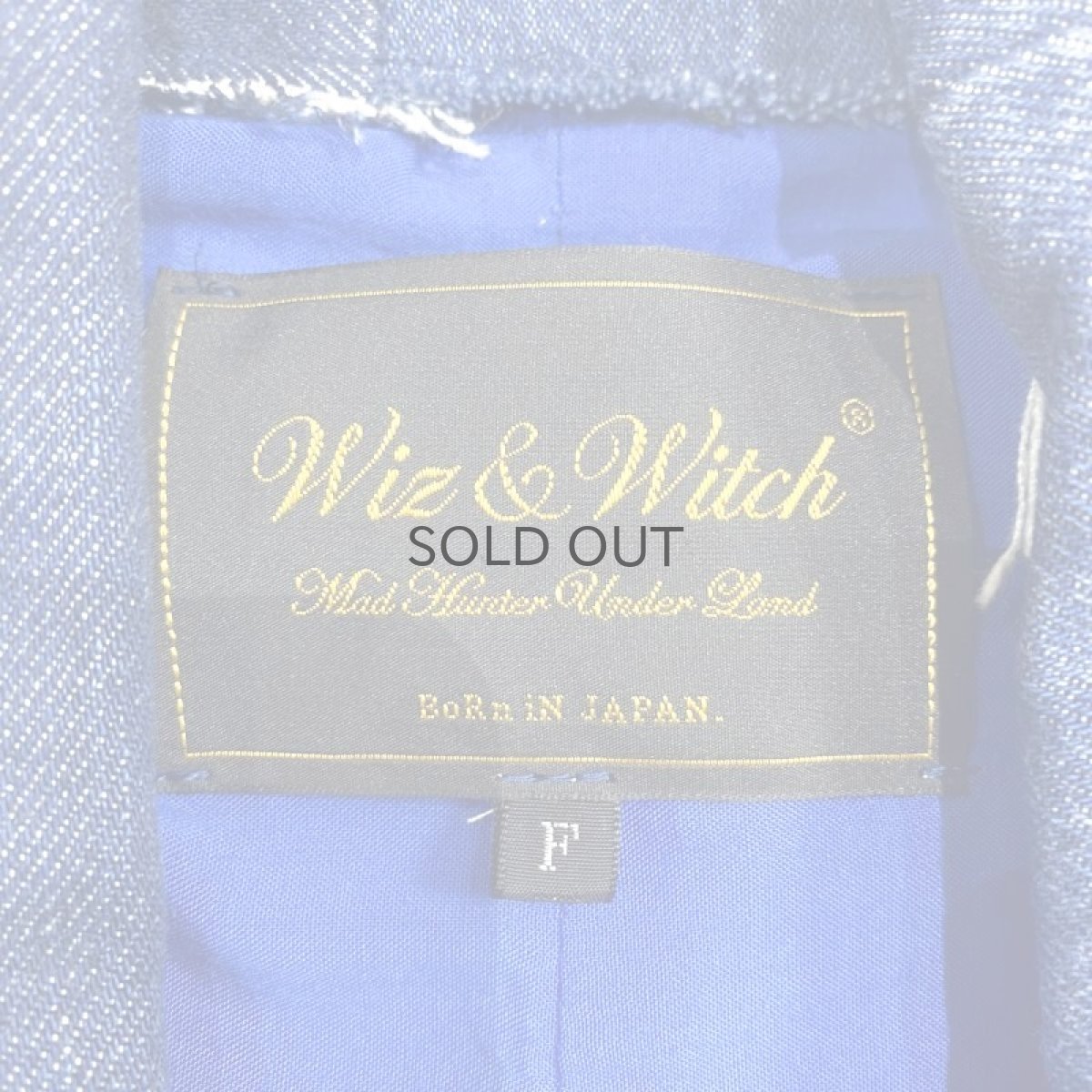 画像8: 【Wiz&Witch】~BLACK LABEL~ "JAPONISM" HAORI JACKET / OS (8)