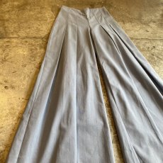 画像4: 2TUCK HIGH WAIST WIDE COLOR PANTS / W25 (4)