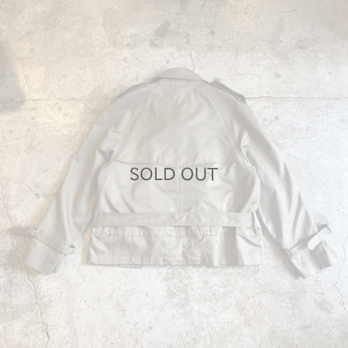画像2: 【Wiz&Witch】"THE U.K" SHORT TRENCH JACKET / OS (2)