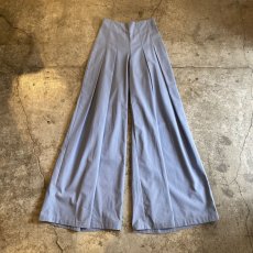 画像1: 2TUCK HIGH WAIST WIDE COLOR PANTS / W25 (1)