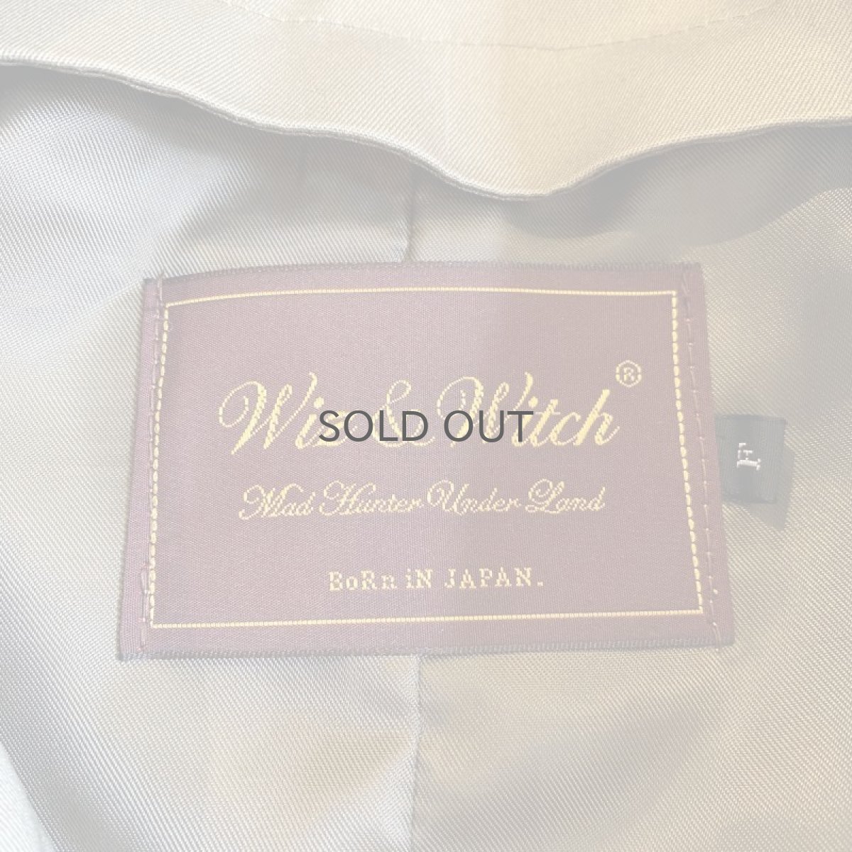 画像9: 【Wiz&Witch】"THE U.K" SHORT TRENCH JACKET / OS (9)