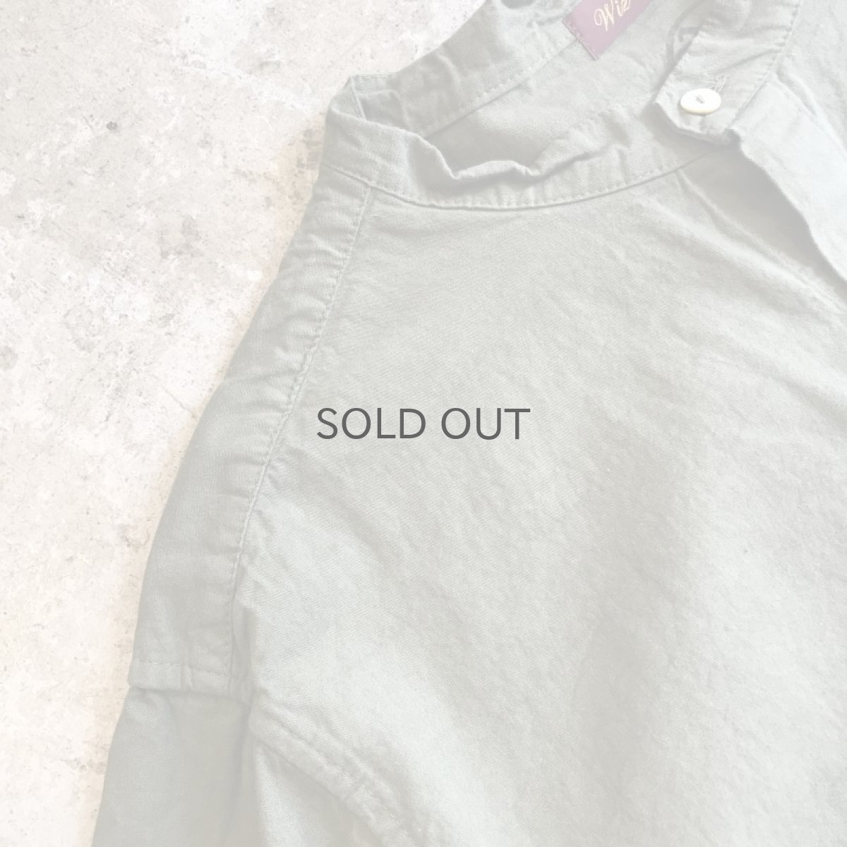 画像7: 【Wiz&Witch】"GYPSY" EURO HENLEY L/S SHIRT / KHAKI / Ladies L (7)