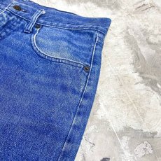 画像4: 【ARMANI JEANS】STRAIGHT DENIM PANTS / W32 / MADE IN ITALY (4)