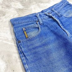 画像3: 【ARMANI JEANS】STRAIGHT DENIM PANTS / W32 / MADE IN ITALY (3)