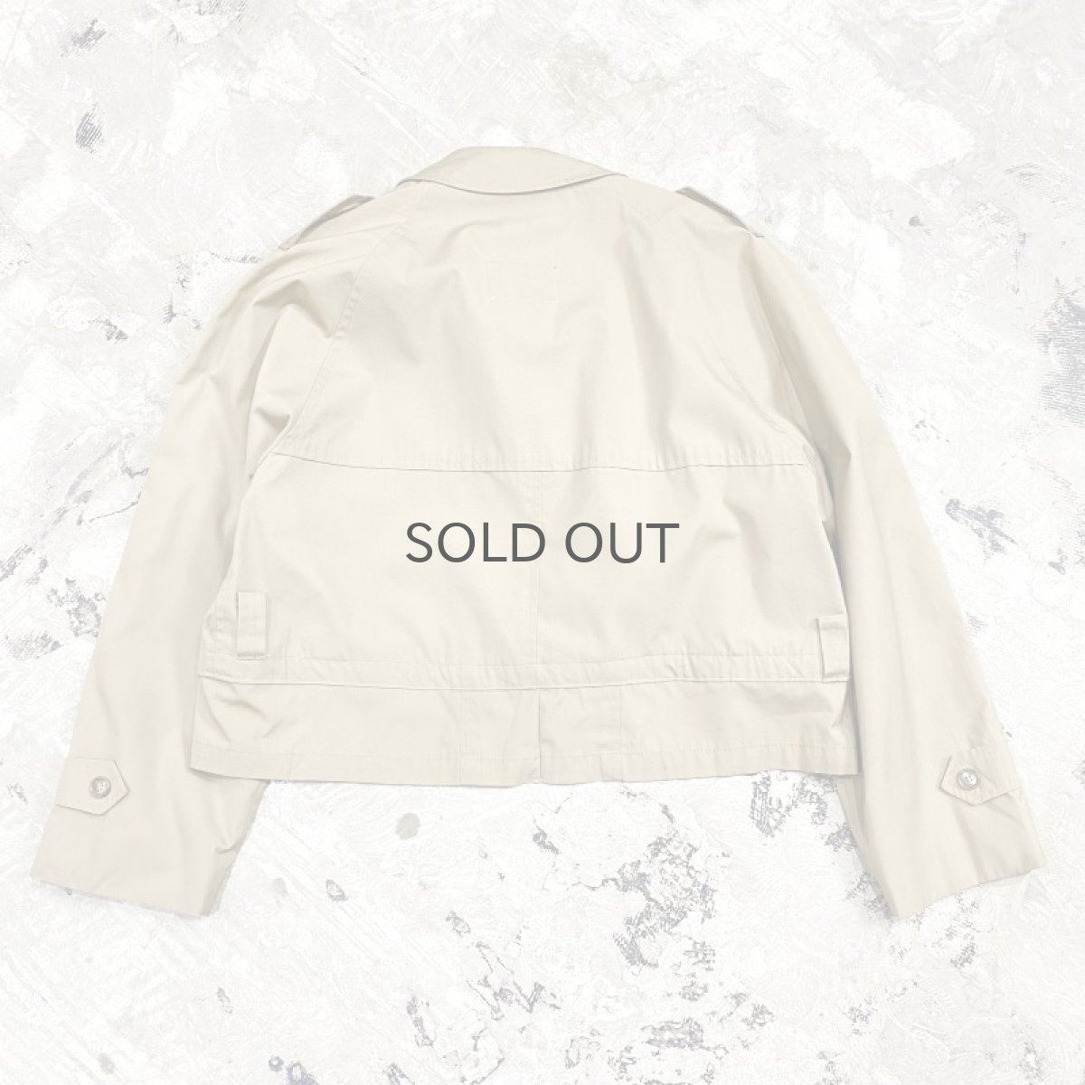 画像2: 【Wiz&Witch】"THE U.K" SHORT TRENCH JACKET / OS (2)