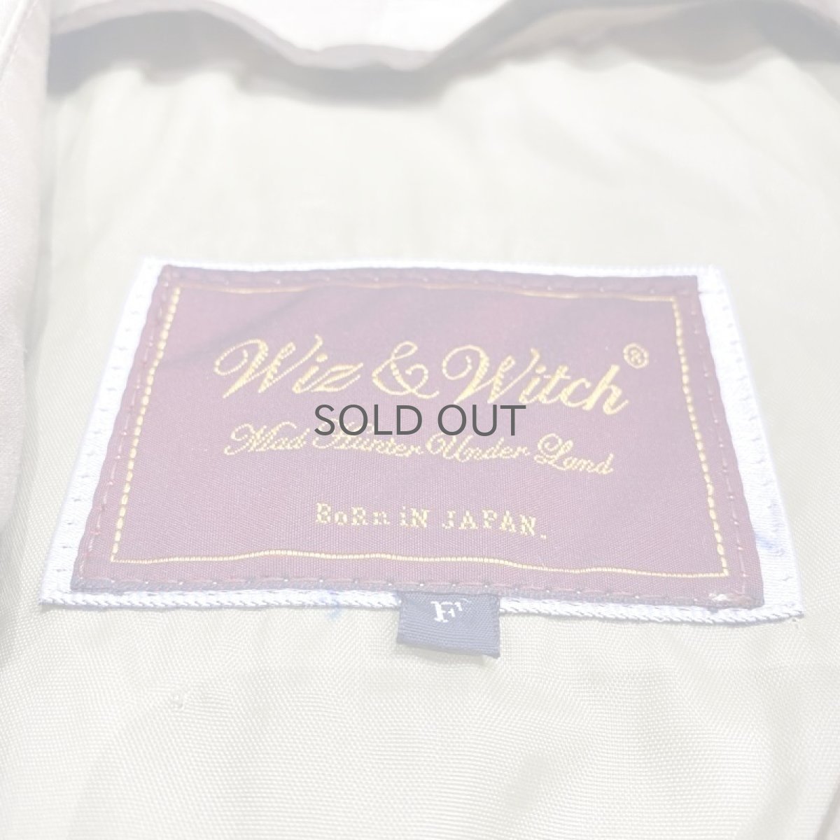 画像8: 【Wiz&Witch】"THE U.K" SHORT TRENCH JACKET / OS (8)