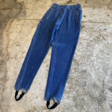 画像3: STIRRUP DESIGN DENIM PANTS / W25 (3)