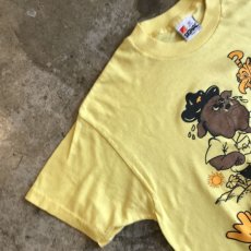 画像6: CHARACTER PRINT COLOR TEE / Ladies M / MADE IN USA (6)