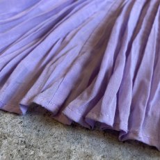 画像8: PLEATED WASHER LAVENDER COLOR SKIRT / W25~W29 (8)