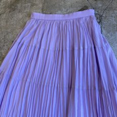 画像4: PLEATED WASHER LAVENDER COLOR SKIRT / W25~W29 (4)