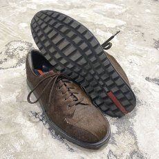 画像2: 【PRADA】UNBORN CALF LEATHER SNEAKER / 8(27cm) / MADE IN ITALY (2)