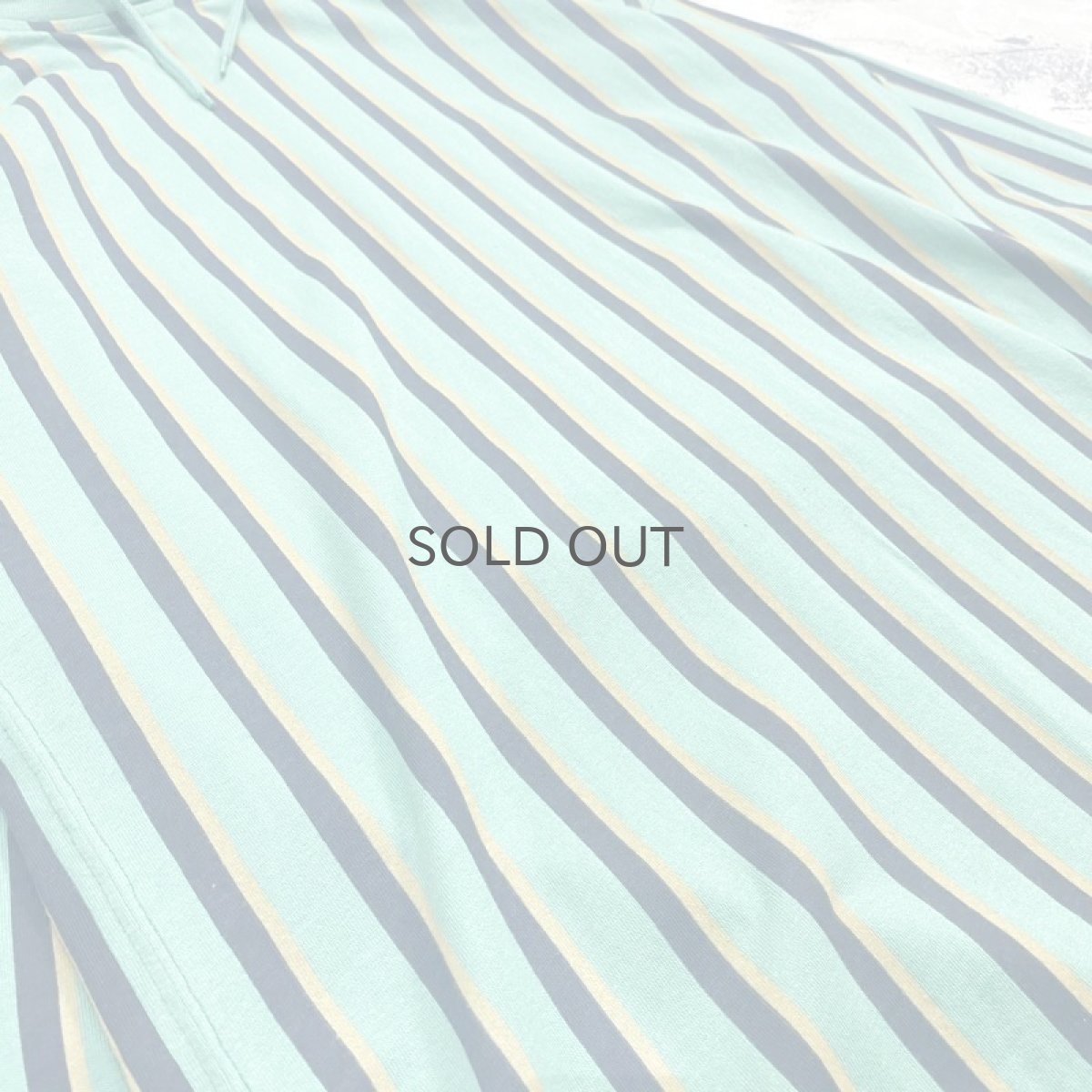 画像5: STRIPE PATTERN HOODIE L/S TEE / Mens L (5)