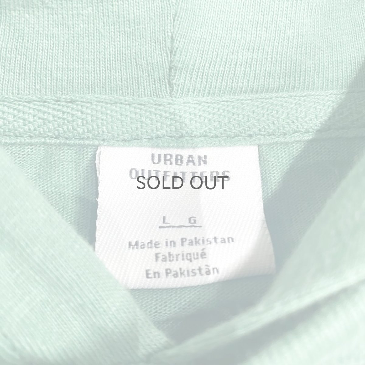 画像8: STRIPE PATTERN HOODIE L/S TEE / Mens L (8)