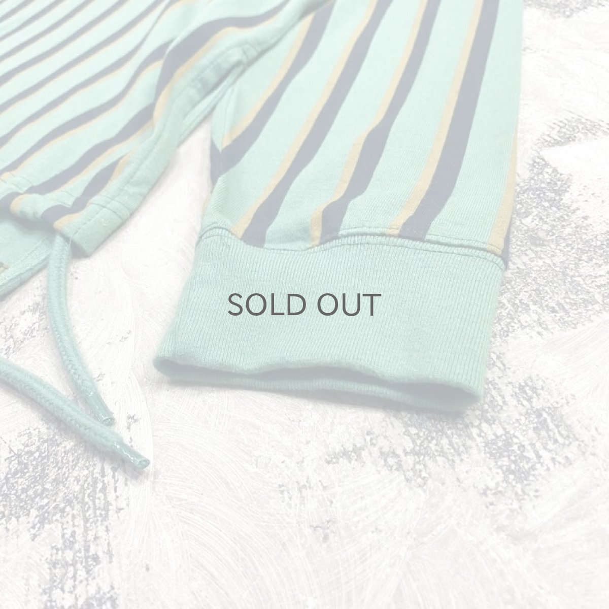 画像6: STRIPE PATTERN HOODIE L/S TEE / Mens L (6)