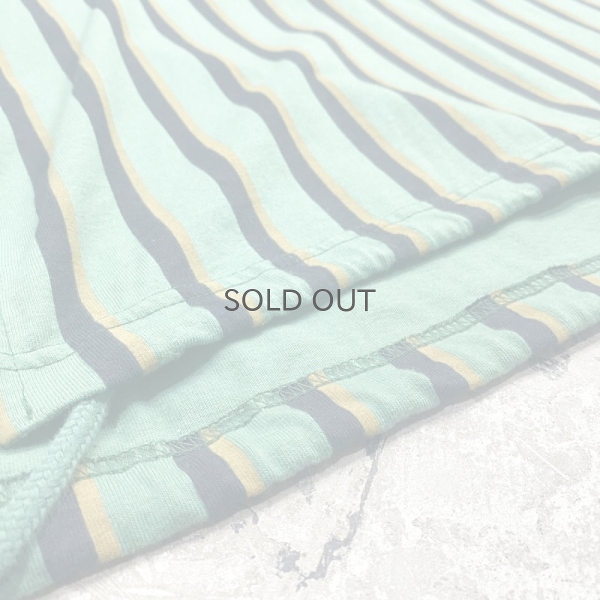 画像7: STRIPE PATTERN HOODIE L/S TEE / Mens L (7)