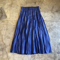 画像1: OLD WASHER COLOR FLARE SKIRT / W28~ (1)