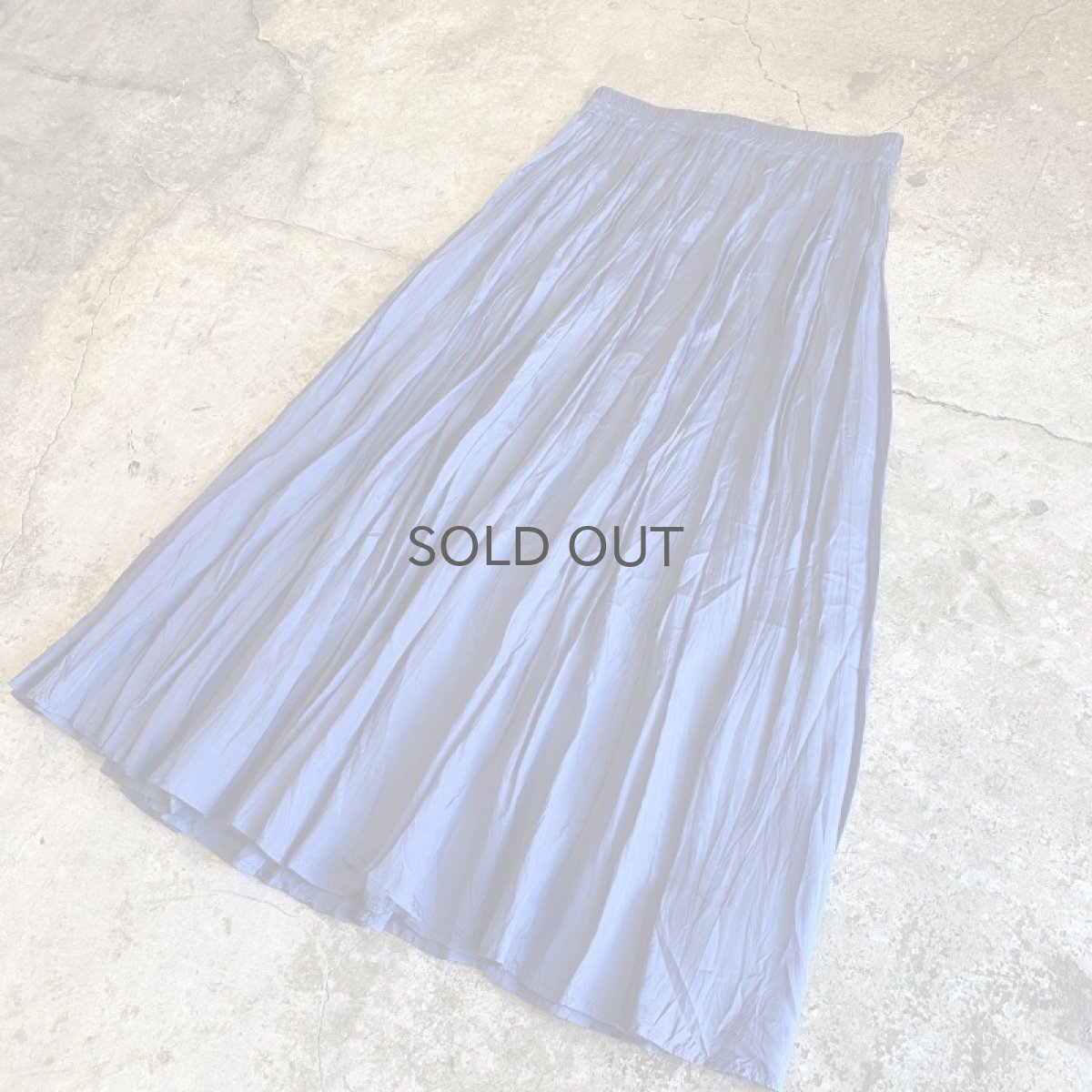 画像3: OLD WASHER COLOR FLARE SKIRT / W28~ (3)