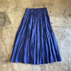 画像2: OLD WASHER COLOR FLARE SKIRT / W28~ (2)