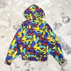 画像2: HEEL PUMPS PATTERN ART HOODIE JACKET / Mens L (2)