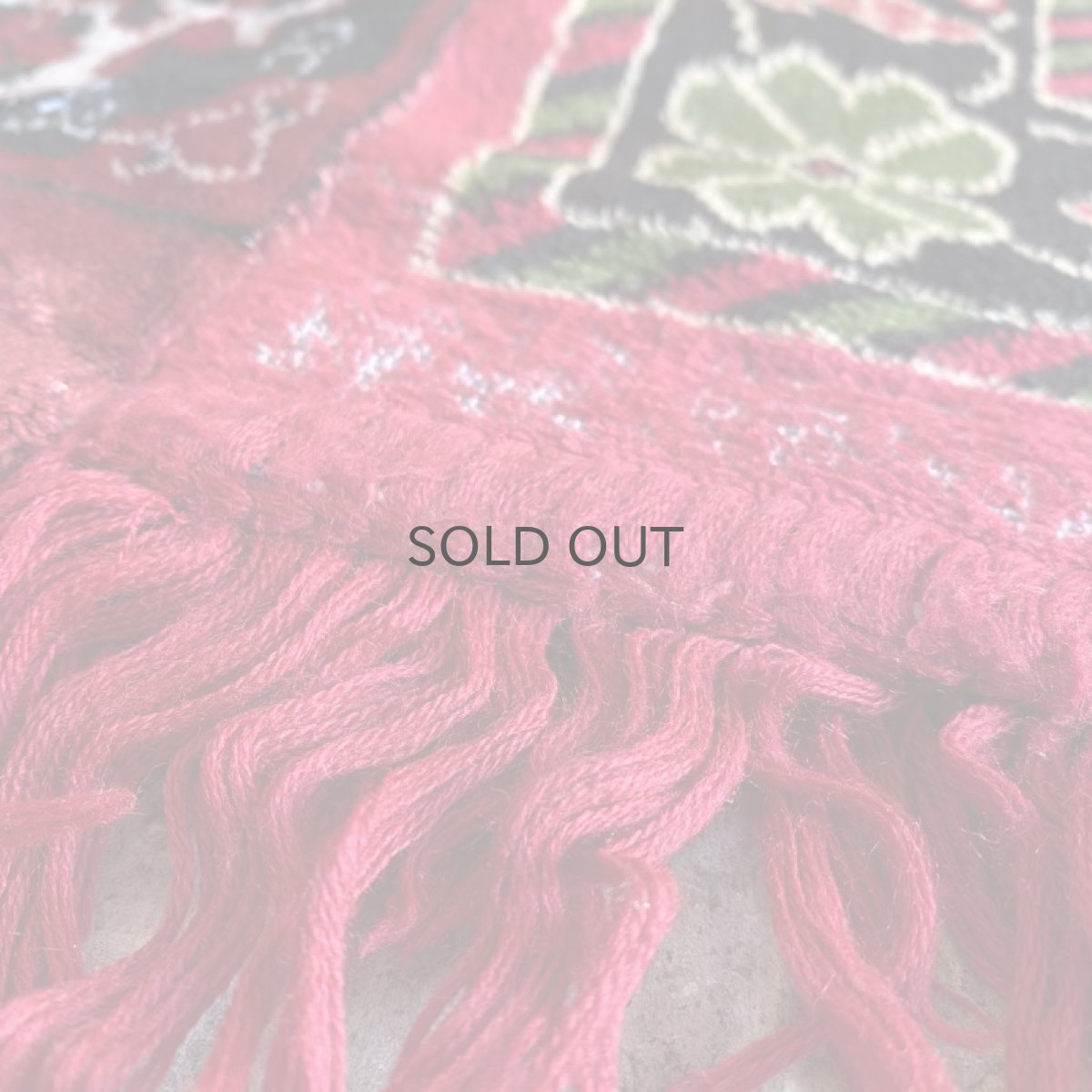 画像8: 【Wiz&Witch】"UNITED" VINTAGE RUG BACK SLIT LONG SKIRT / FREE (8)