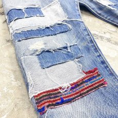 画像5: 【Wiz&Witch】"DIRTY BEAUTIFUL" CRUST ART JEANS / W31 (5)