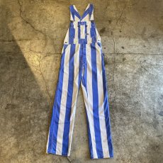 画像1: DESIGN COLOR STRIPE OVERALL / Ladies S / MADE IN USA (1)