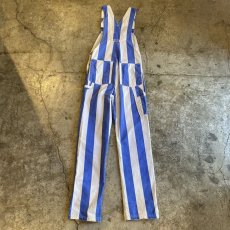 画像2: DESIGN COLOR STRIPE OVERALL / Ladies S / MADE IN USA (2)