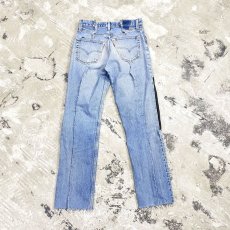 画像2: 【Wiz&Witch】"DIRTY BEAUTIFUL" CRUST ART JEANS / W30 (2)