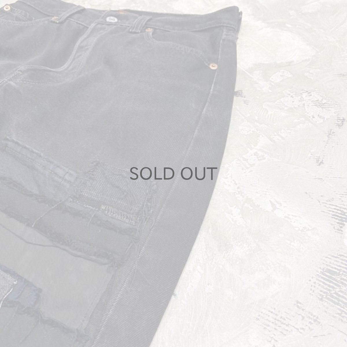画像4: 【Wiz&Witch】"DIRTY BEAUTIFUL" CRUST ART JEANS / W30 (4)