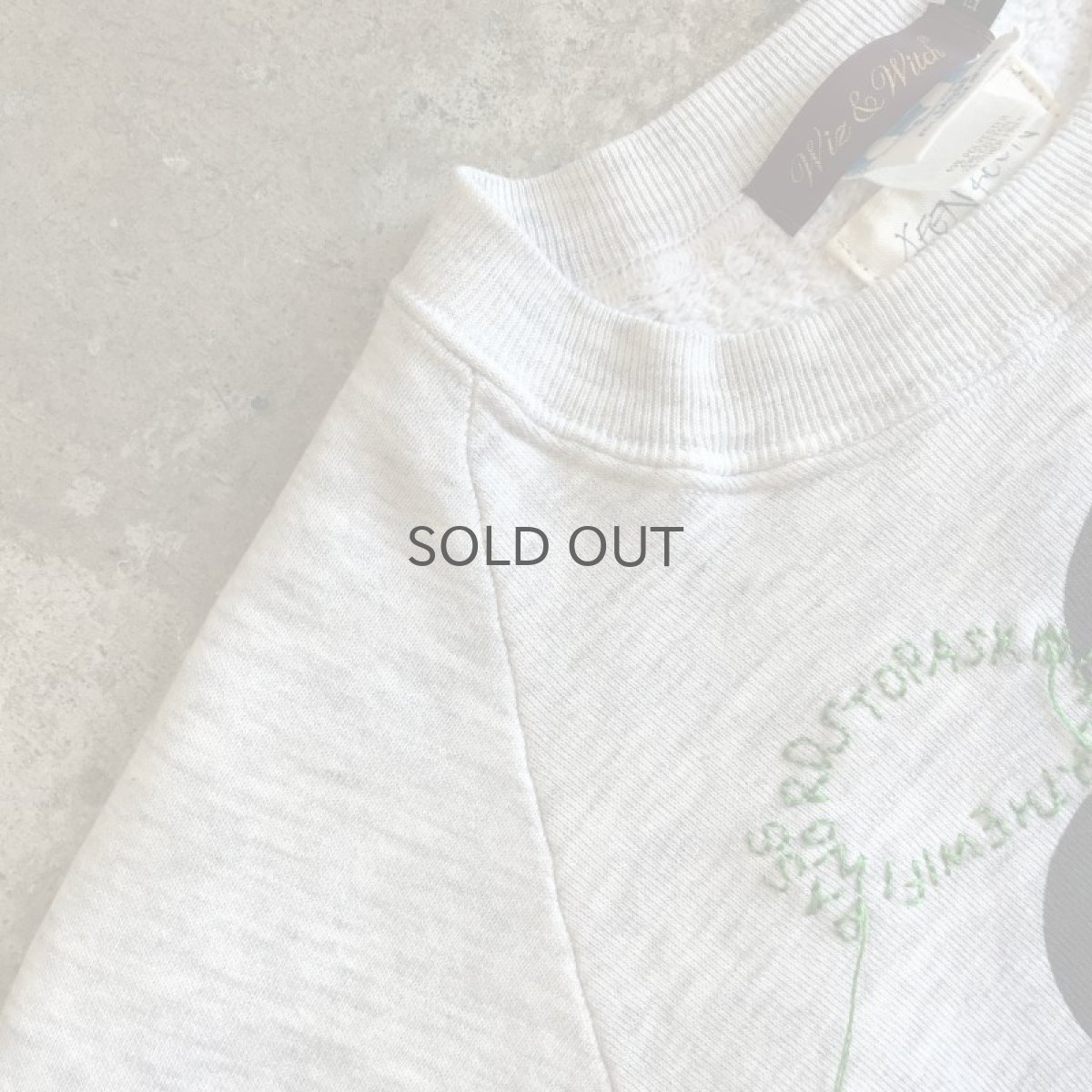 画像7: 【Wiz&Witch×KEEN KEEN】"MOCO" VINTAGE MICKEY SWEAT / OS (7)