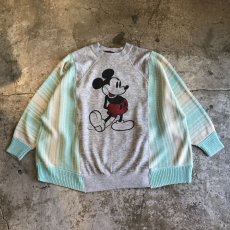 画像1: 【Wiz&Witch】"UNITED" VINTAGE MICKEY TWO FACE SWEAT / OS (1)