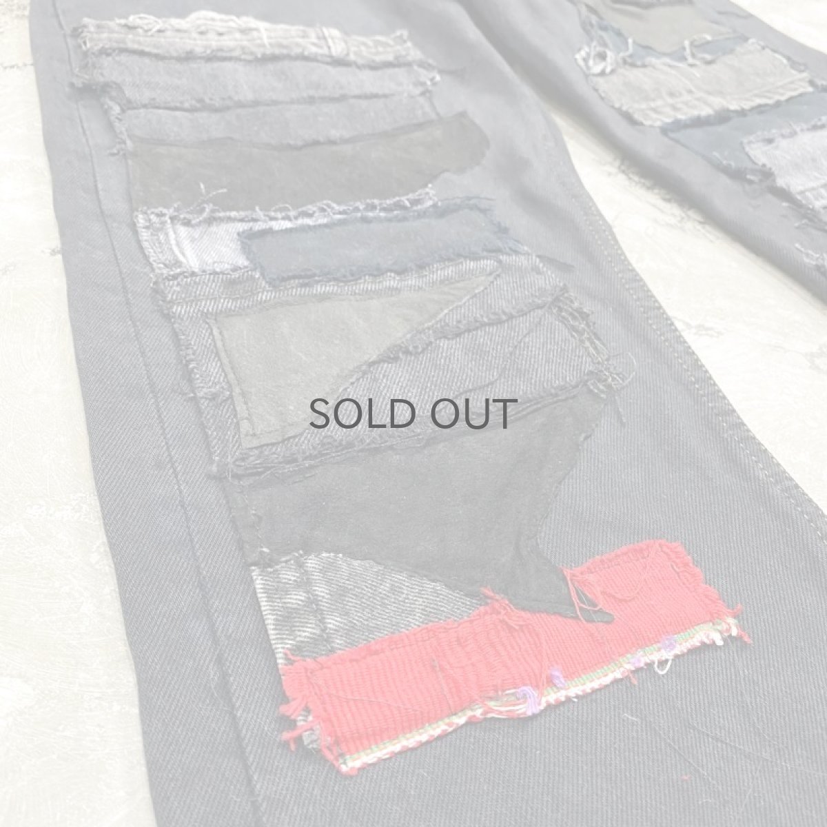 画像5: 【Wiz&Witch】"DIRTY BEAUTIFUL" CRUST ART JEANS / W31 (5)