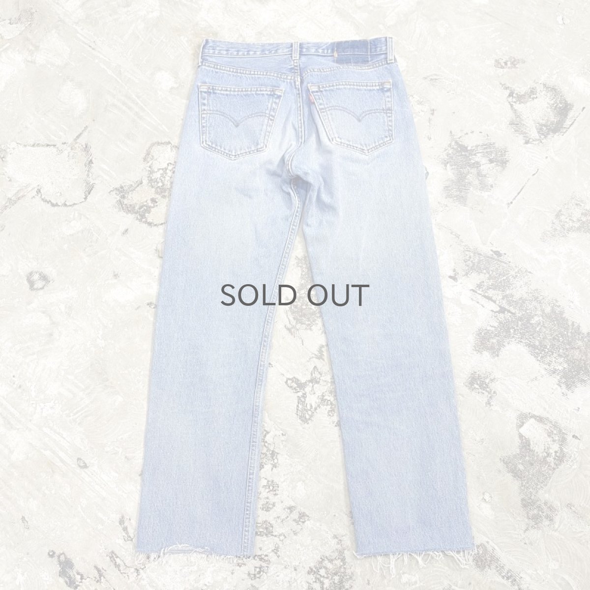 画像2: 【Wiz&Witch】"DIRTY BEAUTIFUL" CRUST ART JEANS / W31 (2)