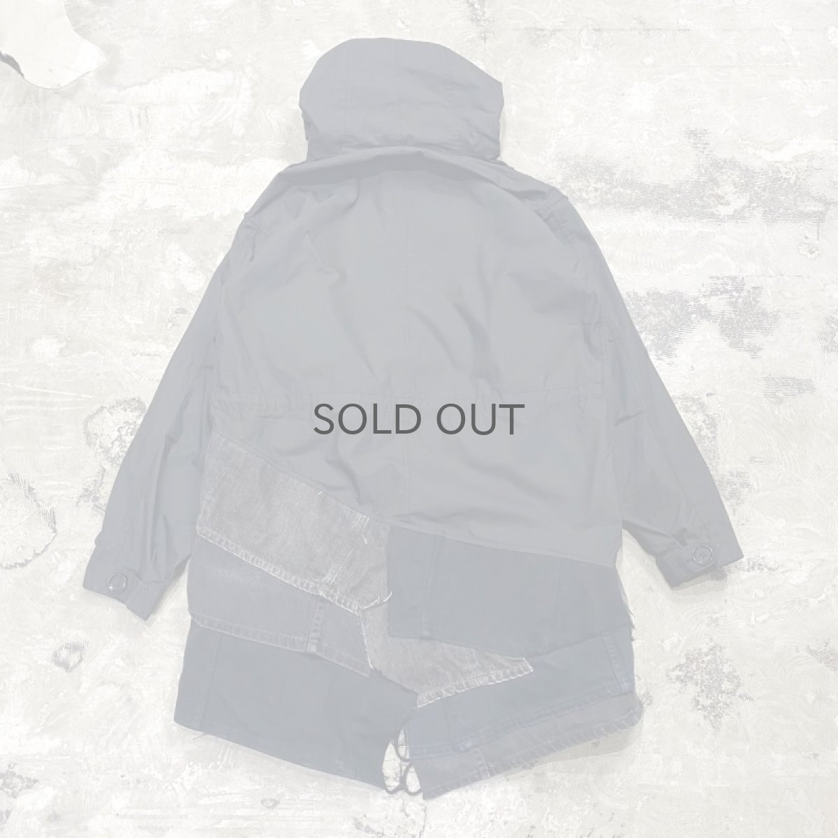 画像2: 【Wiz&Witch】"DIRTY BEAUTIFUL" DENIM MODS COAT  / OS (2)