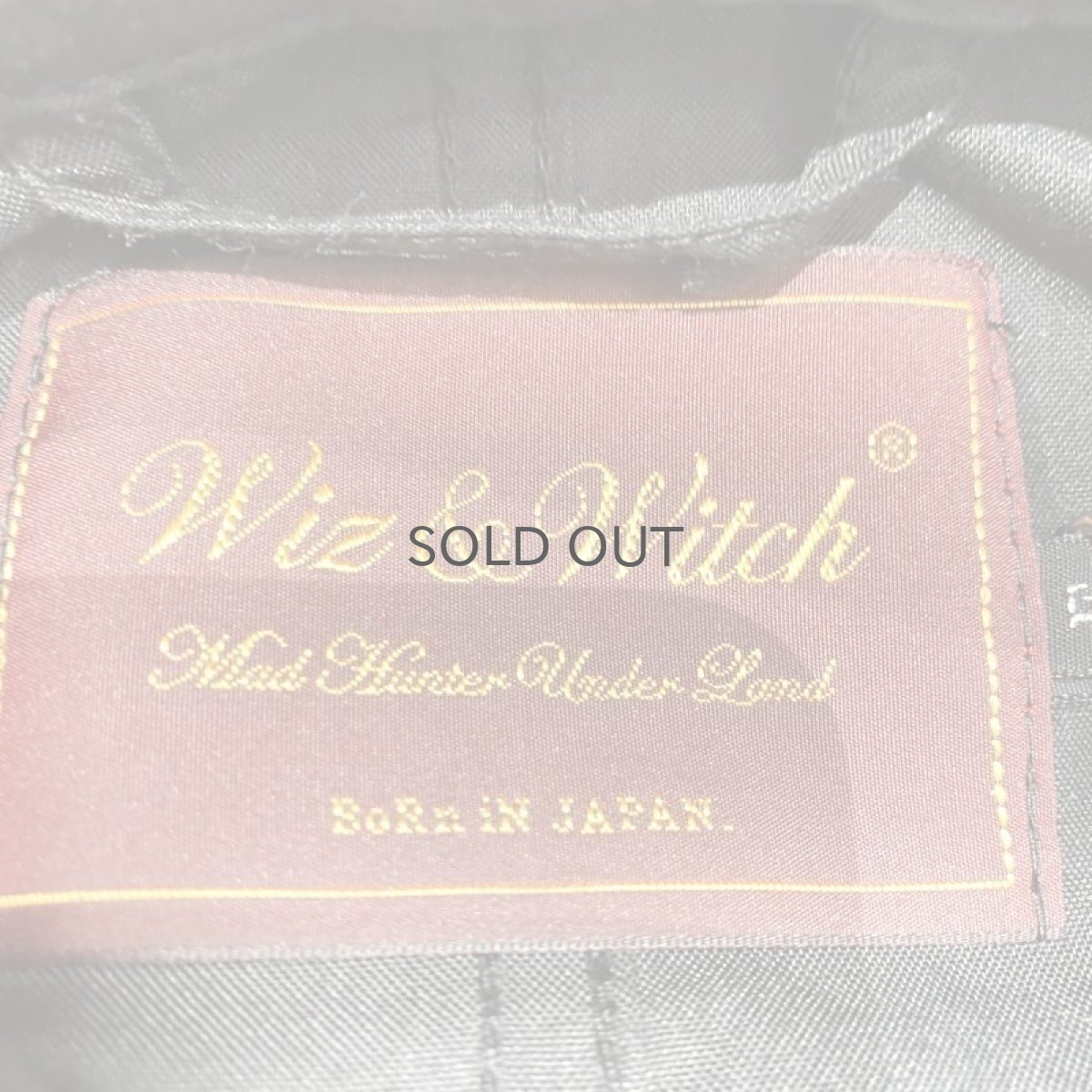 画像8: 【Wiz&Witch】"DIRTY BEAUTIFUL" DENIM MODS COAT  / OS (8)