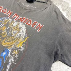 画像4: 80's "IRON MAIDEN" WORLD TOUR TEE / Mens XL (4)