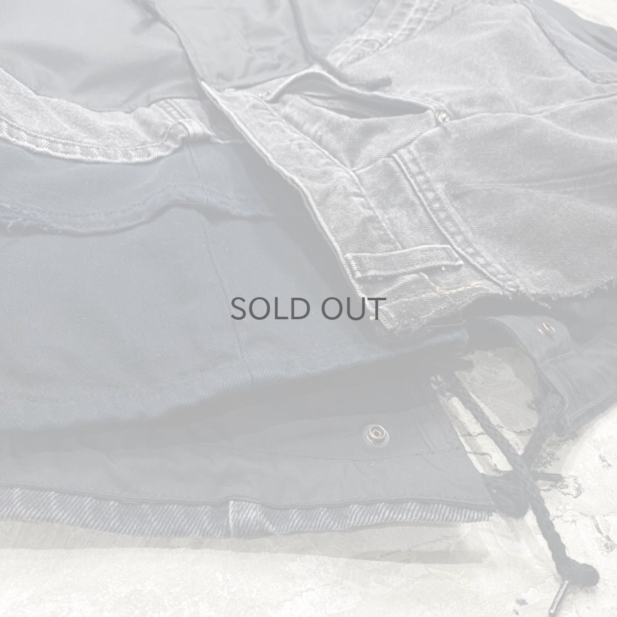 画像7: 【Wiz&Witch】"DIRTY BEAUTIFUL" DENIM MODS COAT  / OS (7)