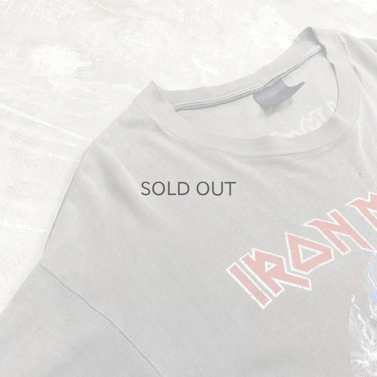 画像3: 80's "IRON MAIDEN" WORLD TOUR TEE / Mens XL (3)
